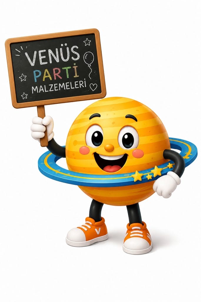 Venüs Parti maskot logo görseli